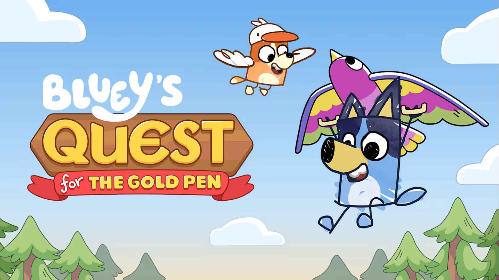 布鲁伊寻找金笔 .Bluey’s Quest For The Gold Pen 中文-搞薯条网