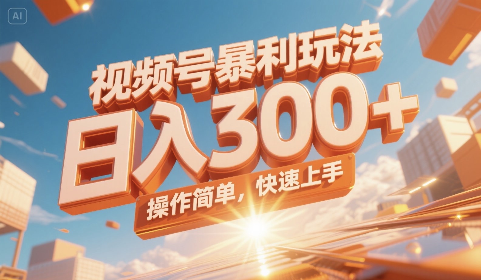 视频号暴利玩法，日入300+，操作简单，快速上手。 - 搞薯条网-搞薯条网