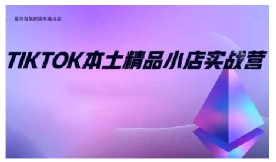 TikTok本土精品小店出海实战营，从入门到高阶，不止0-1! - 搞薯条网-搞薯条网