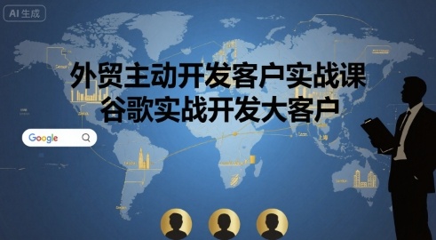 外贸主动开发客户实战课，谷歌实战开发大客户 - 搞薯条网-搞薯条网