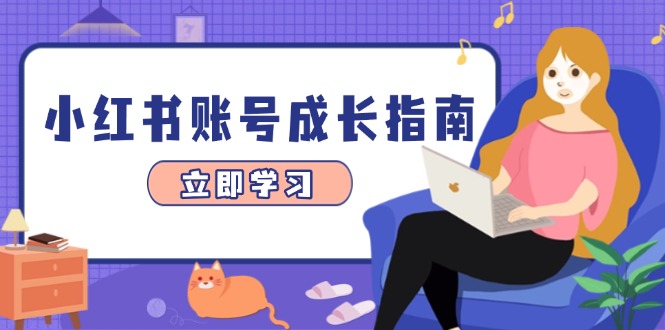 小红书账号成长指南，爆款选题+精准定位+数据分析，系统提升账号变现能力 - 搞薯条网-搞薯条网