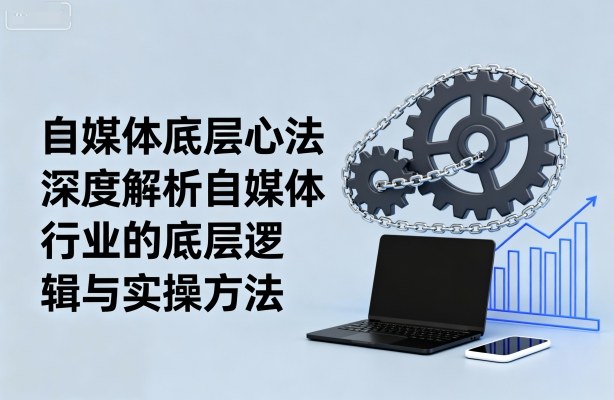 自媒体底层心法，深度解析自媒体行业的底层逻辑与实操方法 - 搞薯条网-搞薯条网