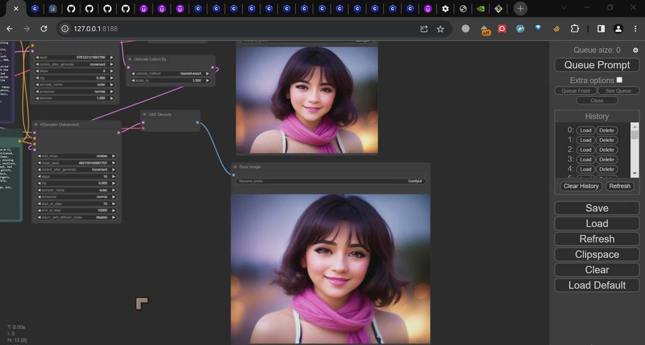 图片[2]-ComfyUI利用Stable Diffusion学习AI GUI工作流程教程-中英字幕 - 搞薯条网-搞薯条网