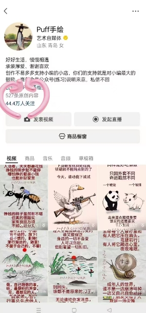 Puff手绘视频号分成项目，三天过分成计划，简单易上手，适合新手 - 搞薯条网-搞薯条网