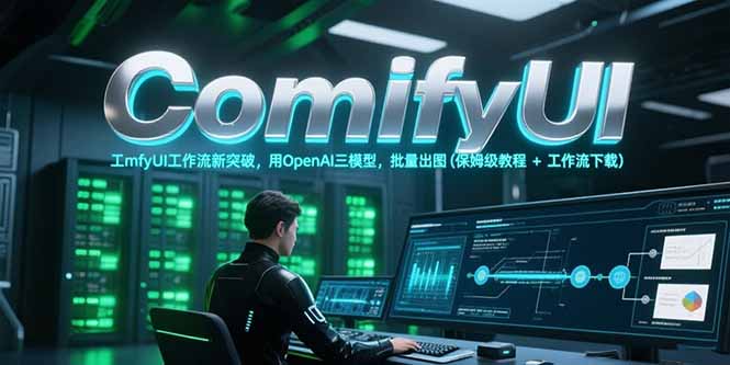 ComfyUI工作流新突破，用OpenAI三模型，批量出图(保姆级教程+工作流下载 - 搞薯条网-搞薯条网