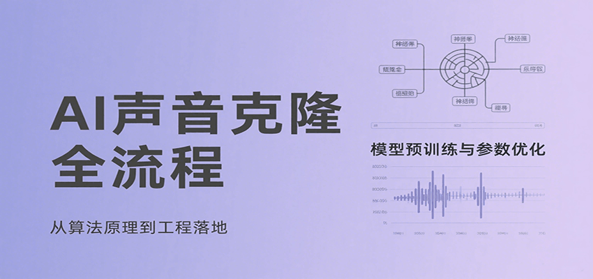 AI声音克隆全流程，基础概念到实战应用，3秒极速声音复刻、模型预训练、云端部署等 - 搞薯条网-搞薯条网