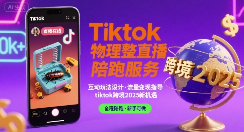 Tiktok物理整蛊直播陪跑服务-tiktok跨境2025 - 搞薯条网-搞薯条网