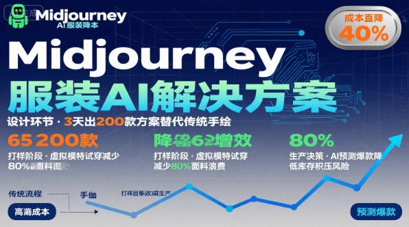 AI在服装领域的运用，使用midjourney做服装辅助企业降低成本 - 搞薯条网-搞薯条网