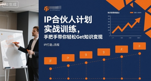 IP合伙人计划实战训练，手把手带你轻松Get知识变现 - 搞薯条网-搞薯条网