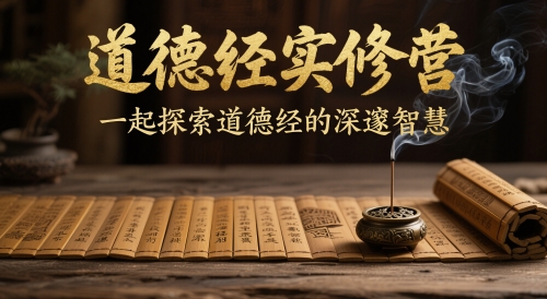 道德经实修营，一起探索道德经的深邃智慧 - 搞薯条网-搞薯条网