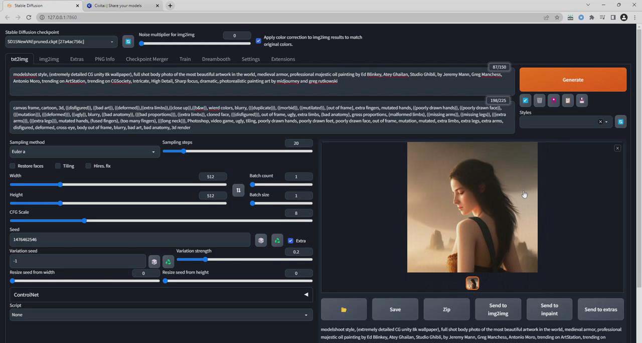 图片[2]-Stable Diffusion 大师班: 利用AI创建艺术图像及视频-31视频课-中英字幕 - 搞薯条网-搞薯条网