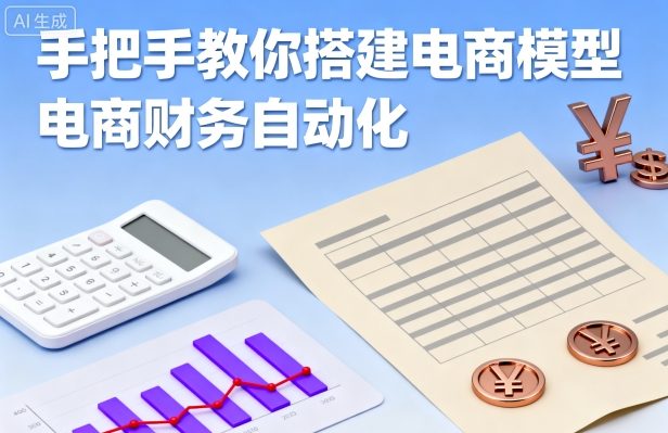 手把手教你搭建电商模型-电商财务自动化 - 搞薯条网-搞薯条网