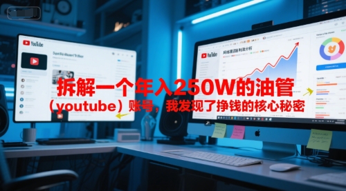 付费文章：拆解一个年入250W的油管(youtube)账号，我发现了挣钱的核心秘密 - 搞薯条网-搞薯条网
