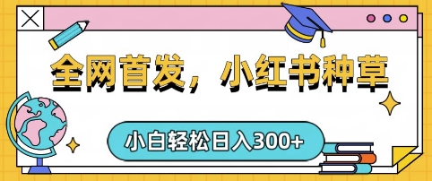 小红书种草，手机项目，日入3张，复制黏贴即可，可矩阵操作，动手不动脑【揭秘】 - 搞薯条网-搞薯条网