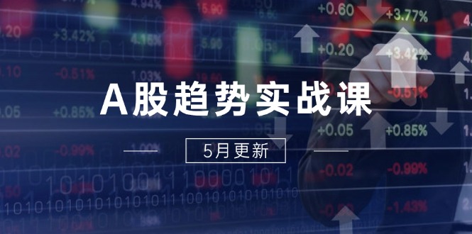A股趋势实战课：主力动向+政策红利，2025全年策略5月更新 - 搞薯条网-搞薯条网
