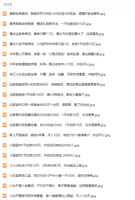 图片[4]-(9607期)真实有效391套商业模式，年入几十到几百万案例解析(电子书+视频+图文)-搞薯条网