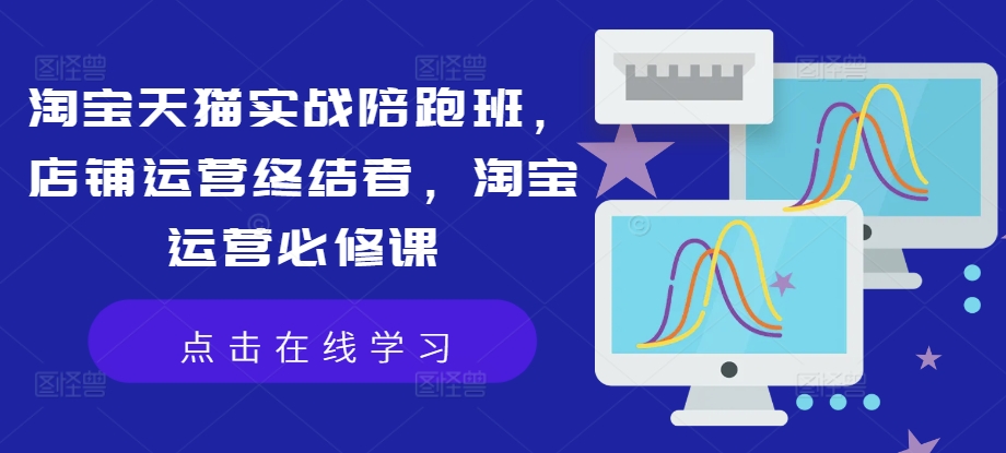 淘宝天猫实战陪跑班，店铺运营终结者，淘宝运营必修课 - 搞薯条网-搞薯条网