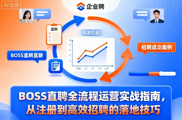 BOSS直聘全流程运营实战指南,从注册到高效招聘的落地技巧-搞薯条网