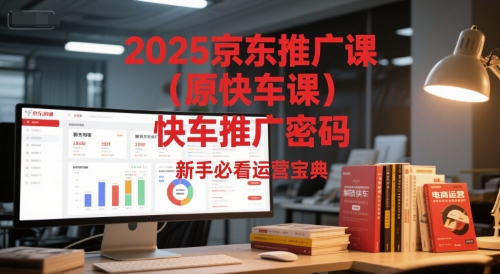 2025京东推广课(原快车课)解锁京东快车推广密码，新手必看运营宝典 - 搞薯条网-搞薯条网