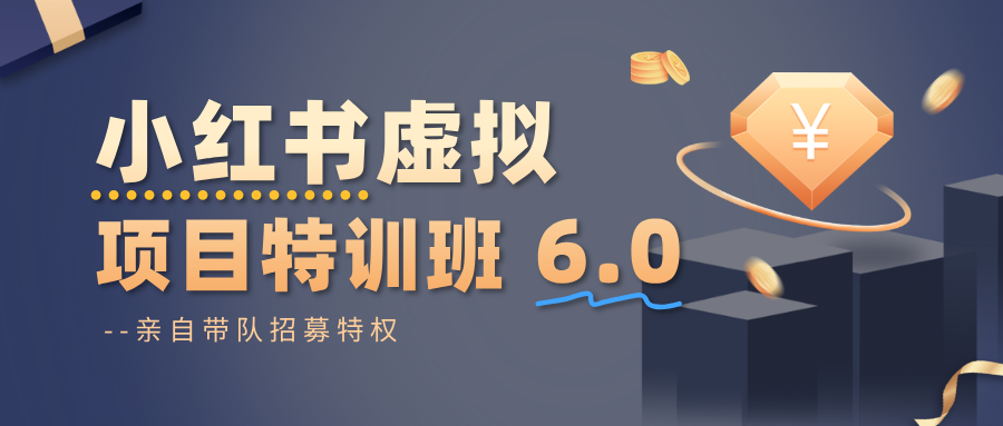 小红书虚拟项目特训班6.0 ，养号/选品/自动发货/爆款笔记(含40节视频课)-搞薯条网