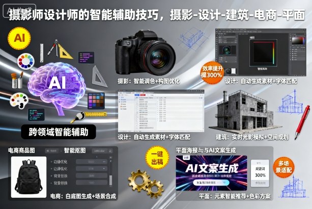 摄影师设计师的智能辅助技巧,摄影-设计-建筑-电商-平面-搞薯条网