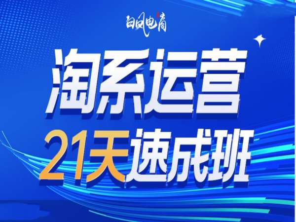 淘系运营21天速成班35期，年前最后一波和2025方向 - 搞薯条网-搞薯条网