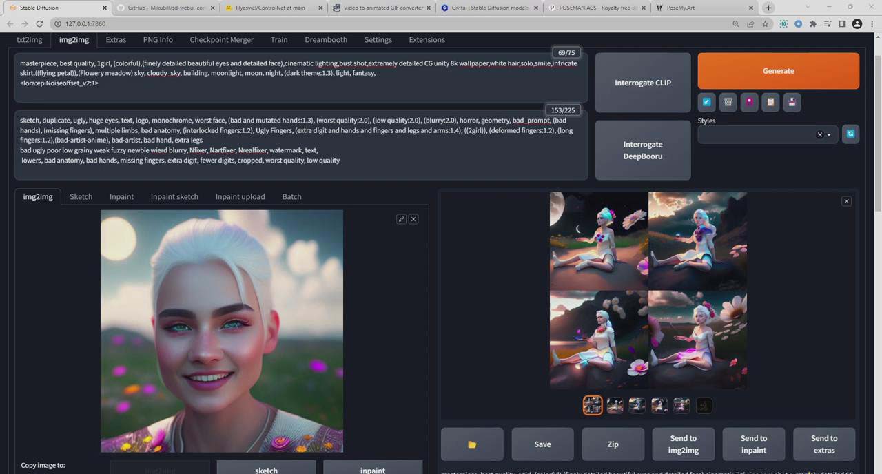 图片[7]-Stable Diffusion 大师班: 利用AI创建艺术图像及视频-31视频课-中英字幕 - 搞薯条网-搞薯条网