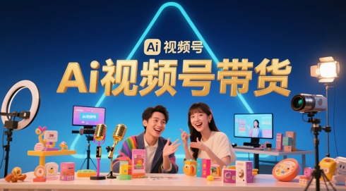 风口已至！AI视频号带货轻松月入过1W，99%的普通人却卡在内容制作门槛 - 搞薯条网-搞薯条网