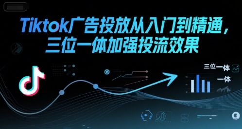Tiktok广告投放从入门到精通，三位一体加强投流效果 - 搞薯条网-搞薯条网