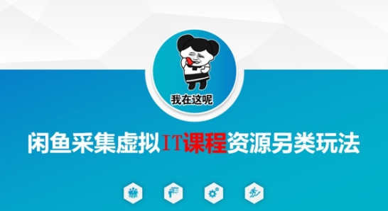 闲鱼采集虚拟IT课程资源另类玩法，干货满满 - 搞薯条网-搞薯条网