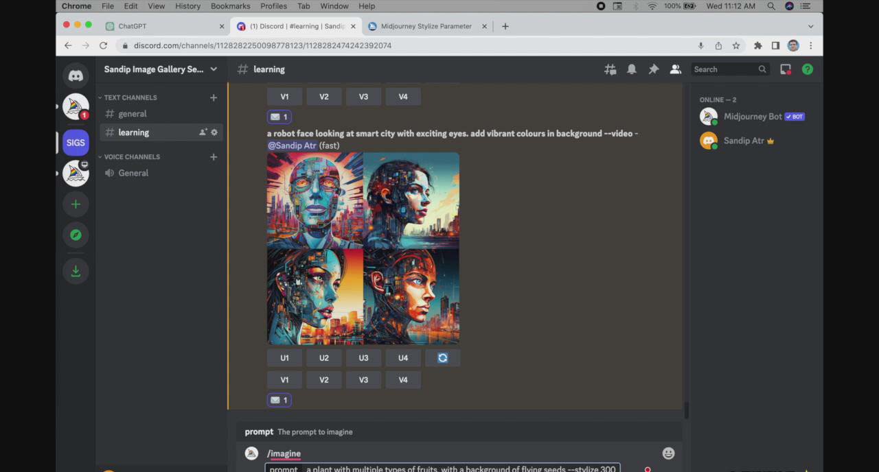 图片[2]-ChatGPT4 和 MidJourney AI 绘画聊天革命性指南教程-33节视频课-中英字幕 - 搞薯条网-搞薯条网