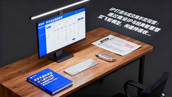 IP打造与成交高手变现营:通过商业IP+经典智慧双飞轮模型 构建持续收钱系统 - 搞薯条网-搞薯条网